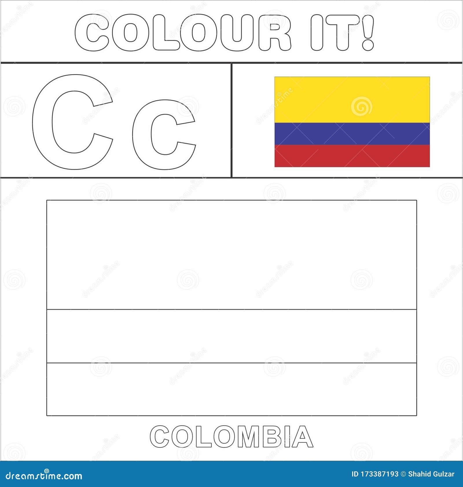 Colombia Coloring Pages Stock Illustrations 1 Colombia Coloring Pages Stock Illustrations Vectors U0026 Clipart Dreamstime