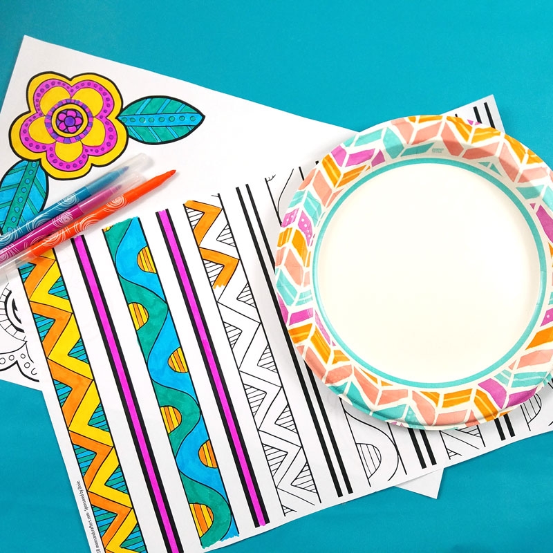 Color in Placemats Free Printable Coloring Pages For Teens And Adults