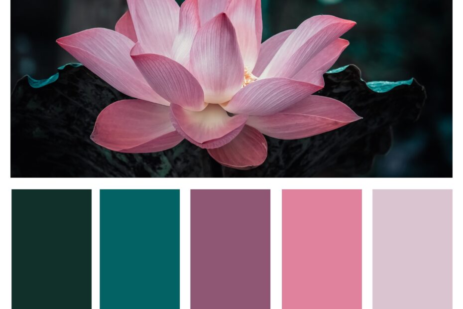 Color Palette Peaceful Palettes Paper Heart Design Co