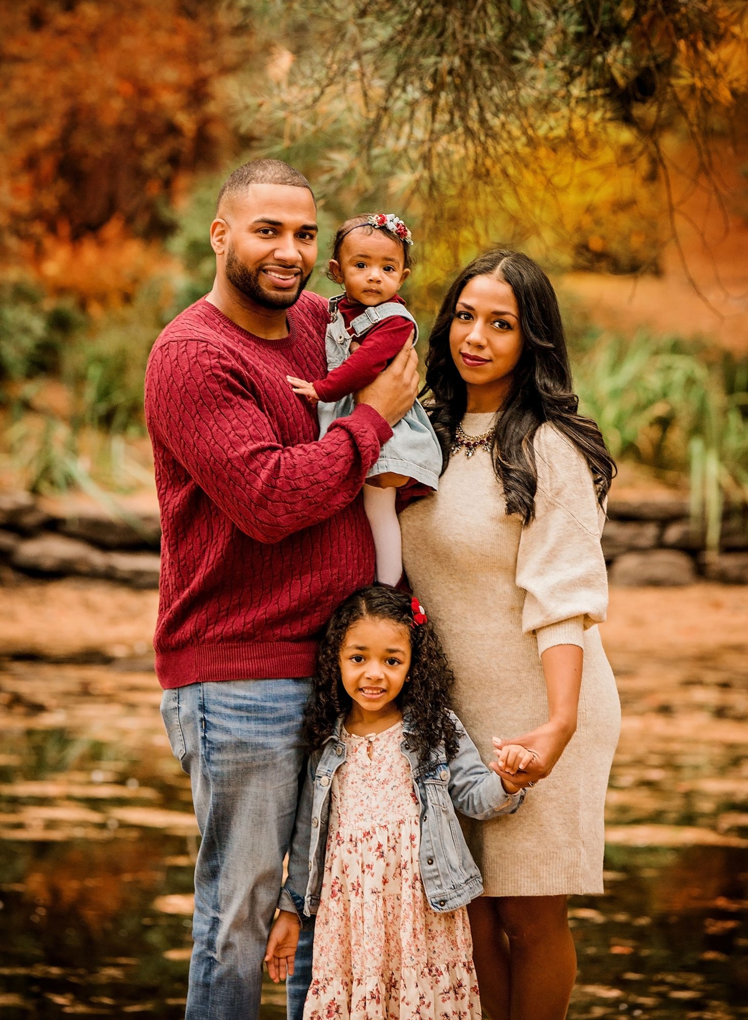 Colorful Fall Family Photos One Big Happy Photo