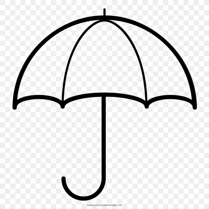 Coloring Book Umbrella Drawing Rain PNG