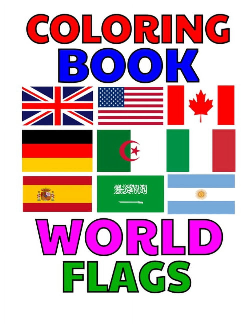 Coloring Book World Flags Flag Of The World Country Flags Of The World Book 