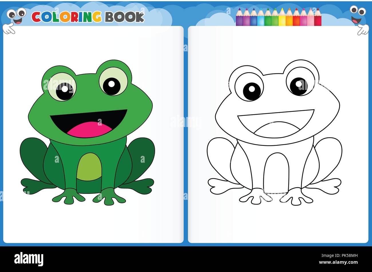 coloring green worksheet