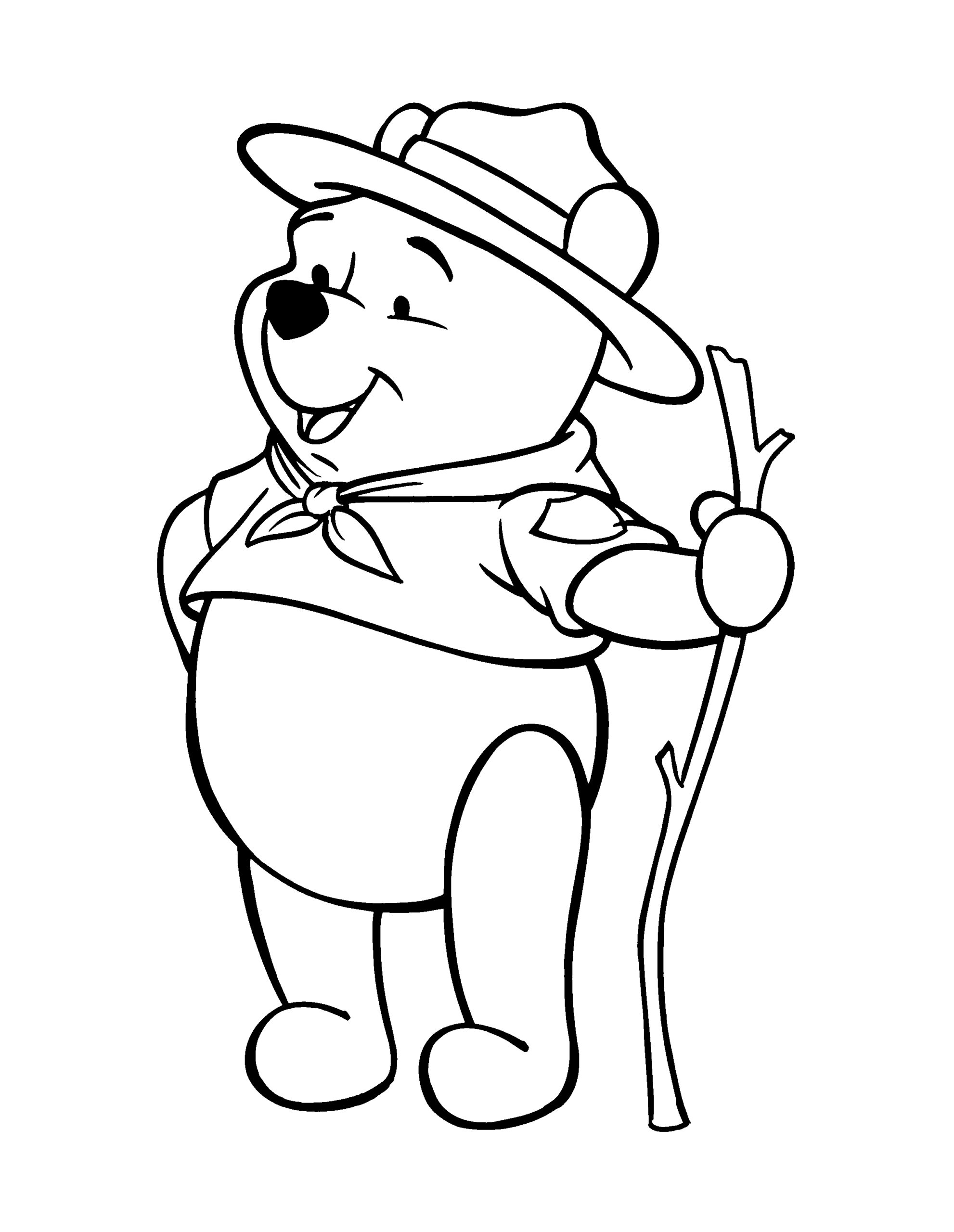 printable coloring pages winnie the pooh