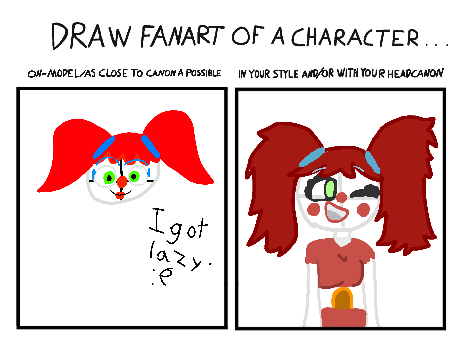 Colors Live Fanart Template By SoftKatJayy