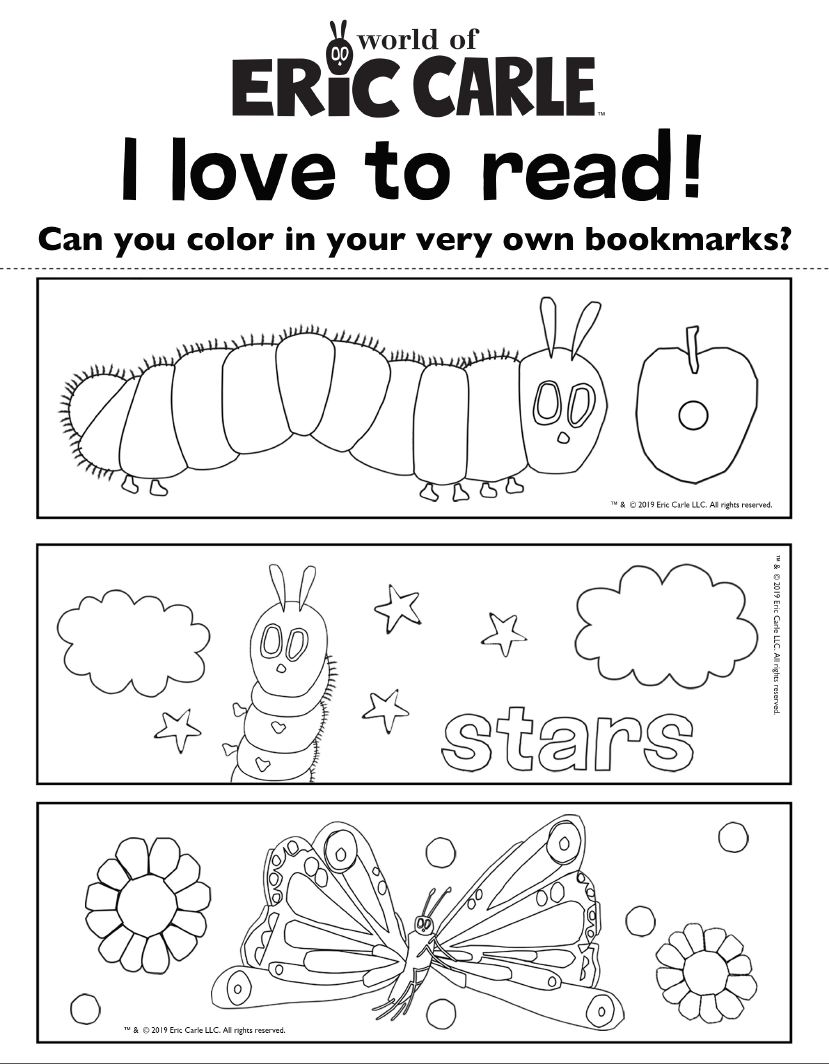 caterpillar pictures to color