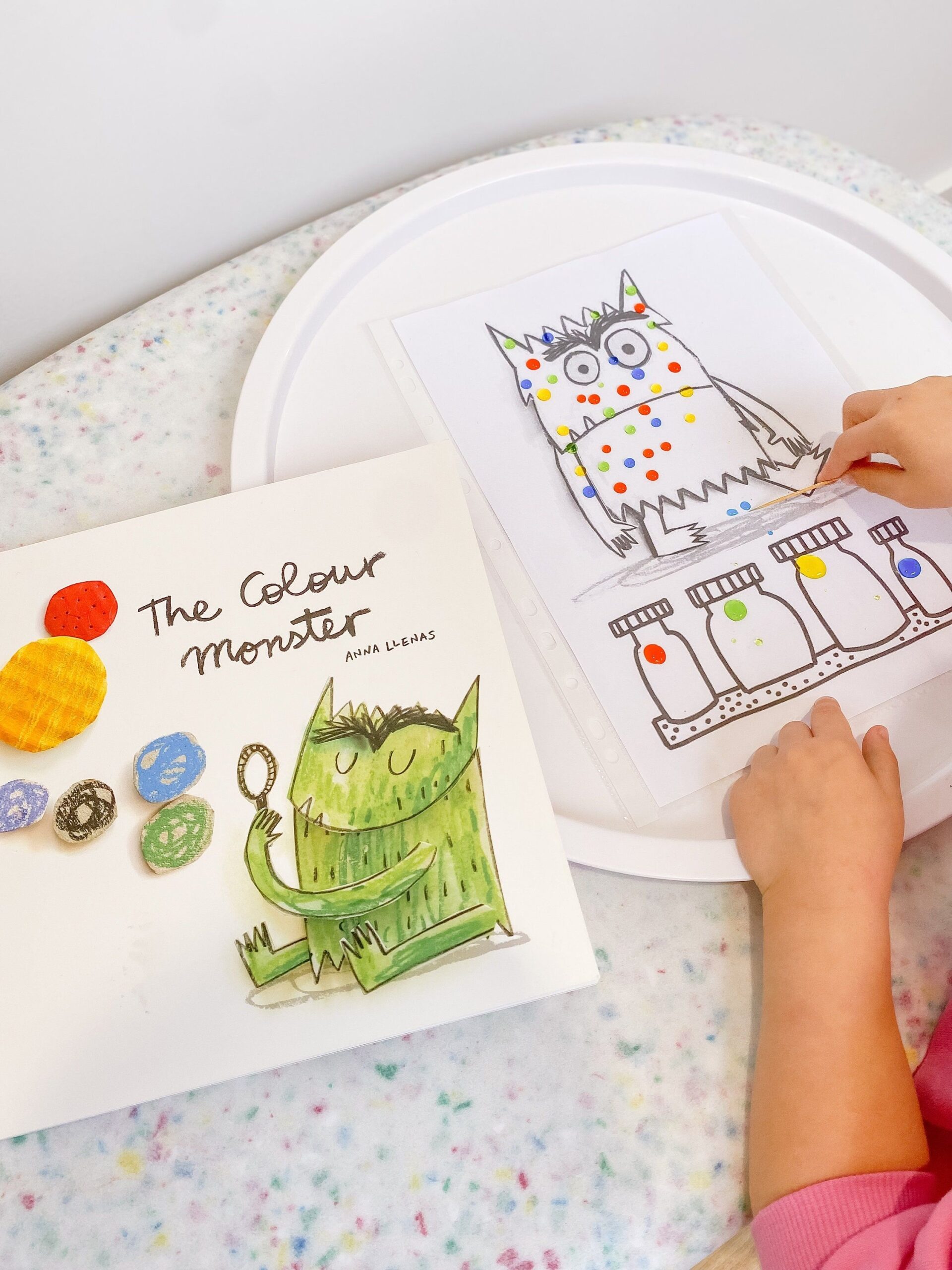 Colour Monster Template