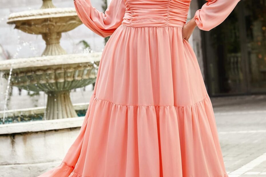 Coral Color Gown Sales