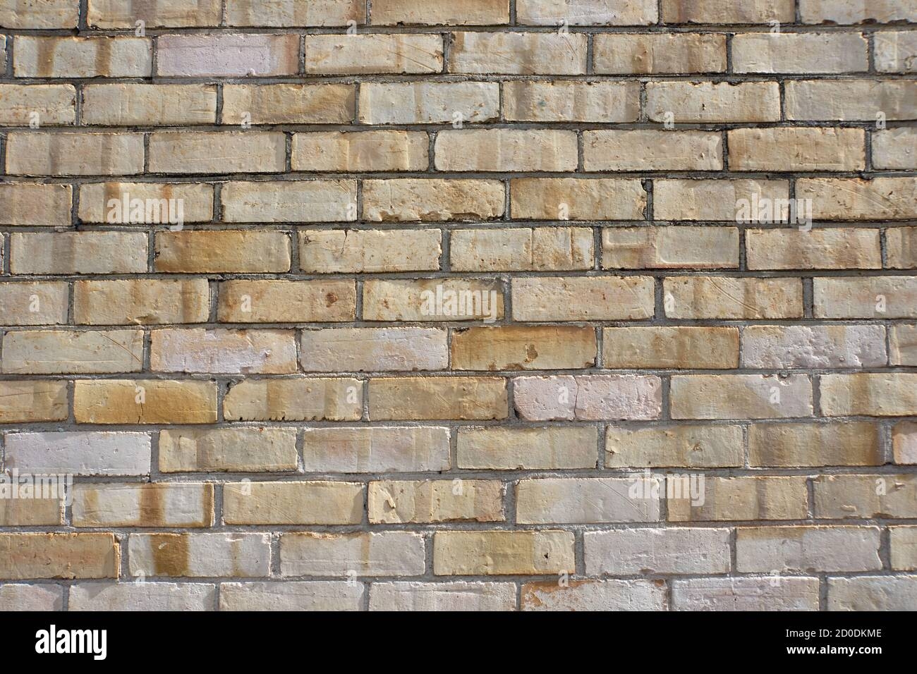 Cream And White Brick Wall Background In Abstract Patterns Stock Photo Alamy