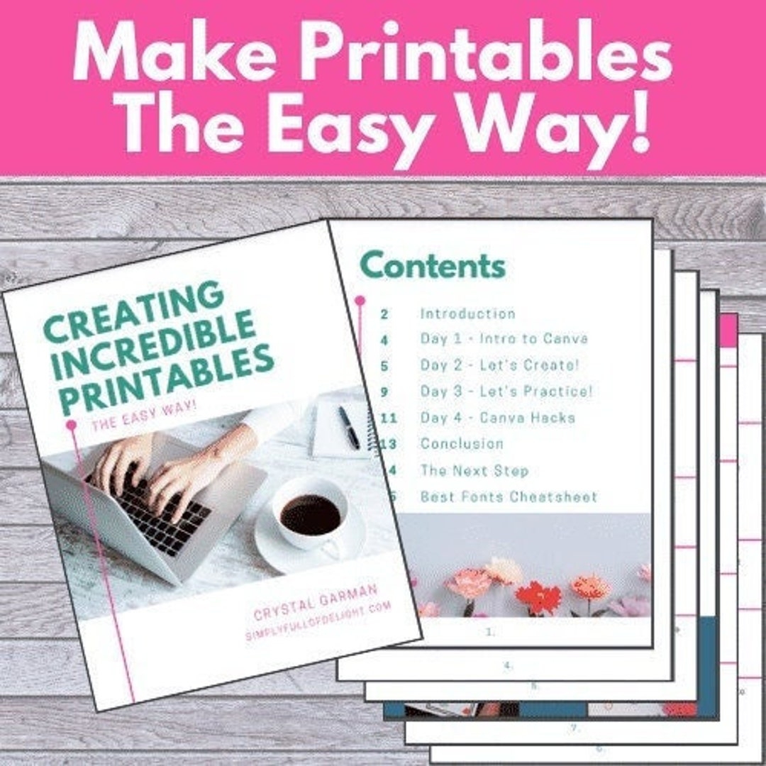 Creating Printables The Easy Way How To Create Worksheets How To Create Printables That Sell Etsy