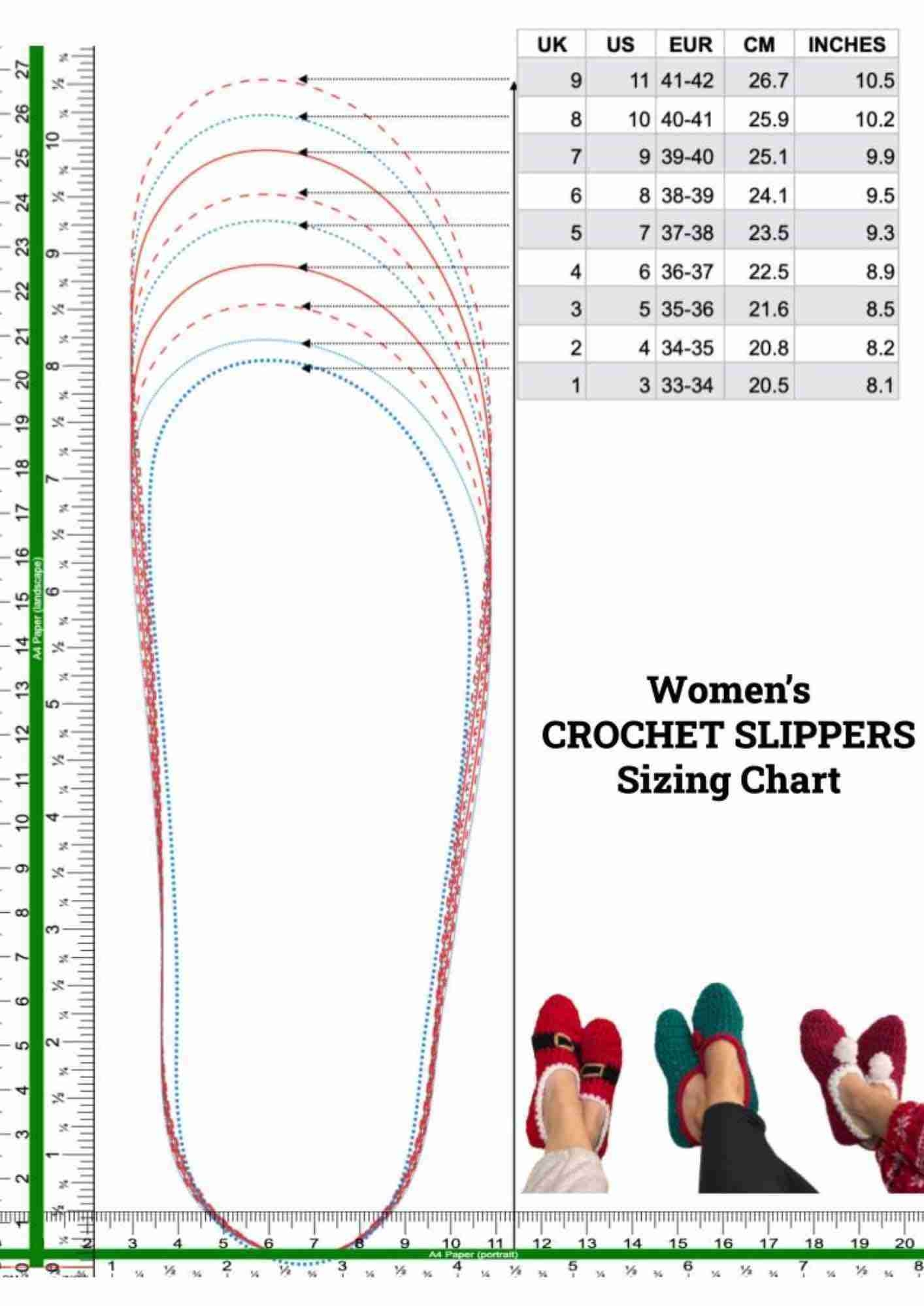 chart pdf template printable shoe size chart for adults