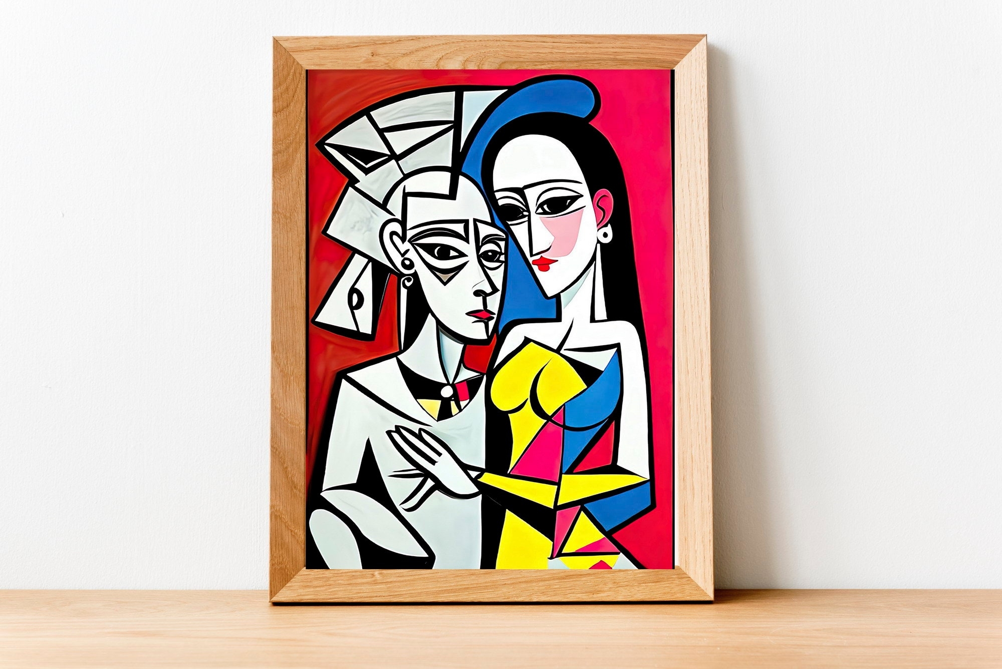 Cubism Art No29 Printable 2 3 Ratio Wall Art Digital Art Home Decor sofyali Art Etsy