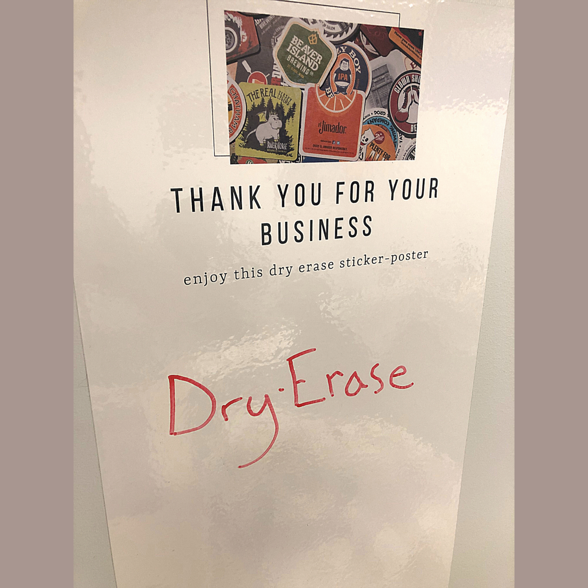 Customized Dry Erase Board Big Media Printing
