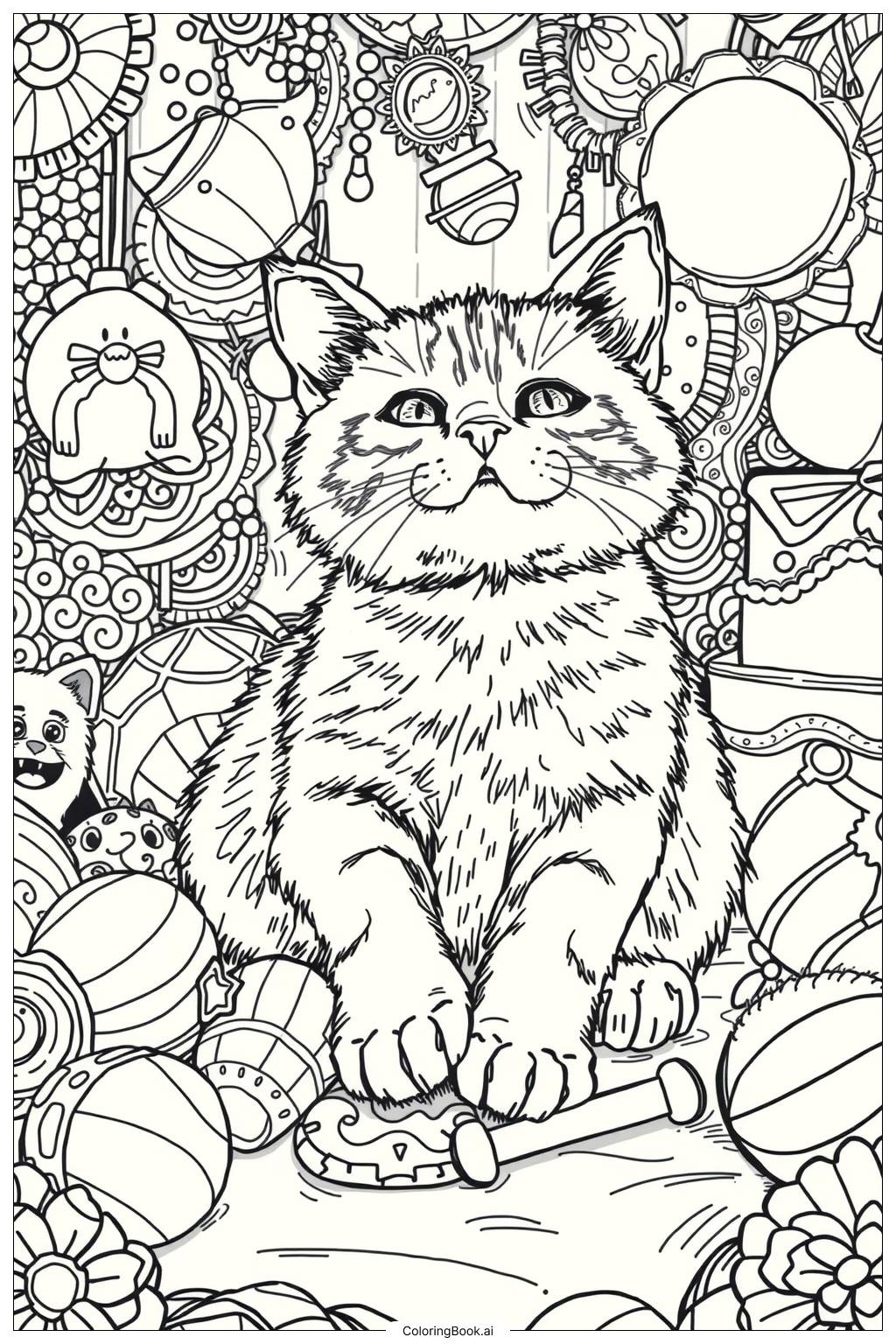 coloring cats