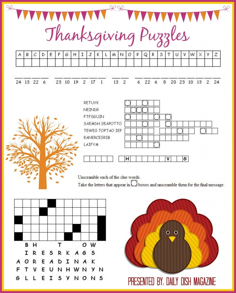 free printable daily crossword puzzles