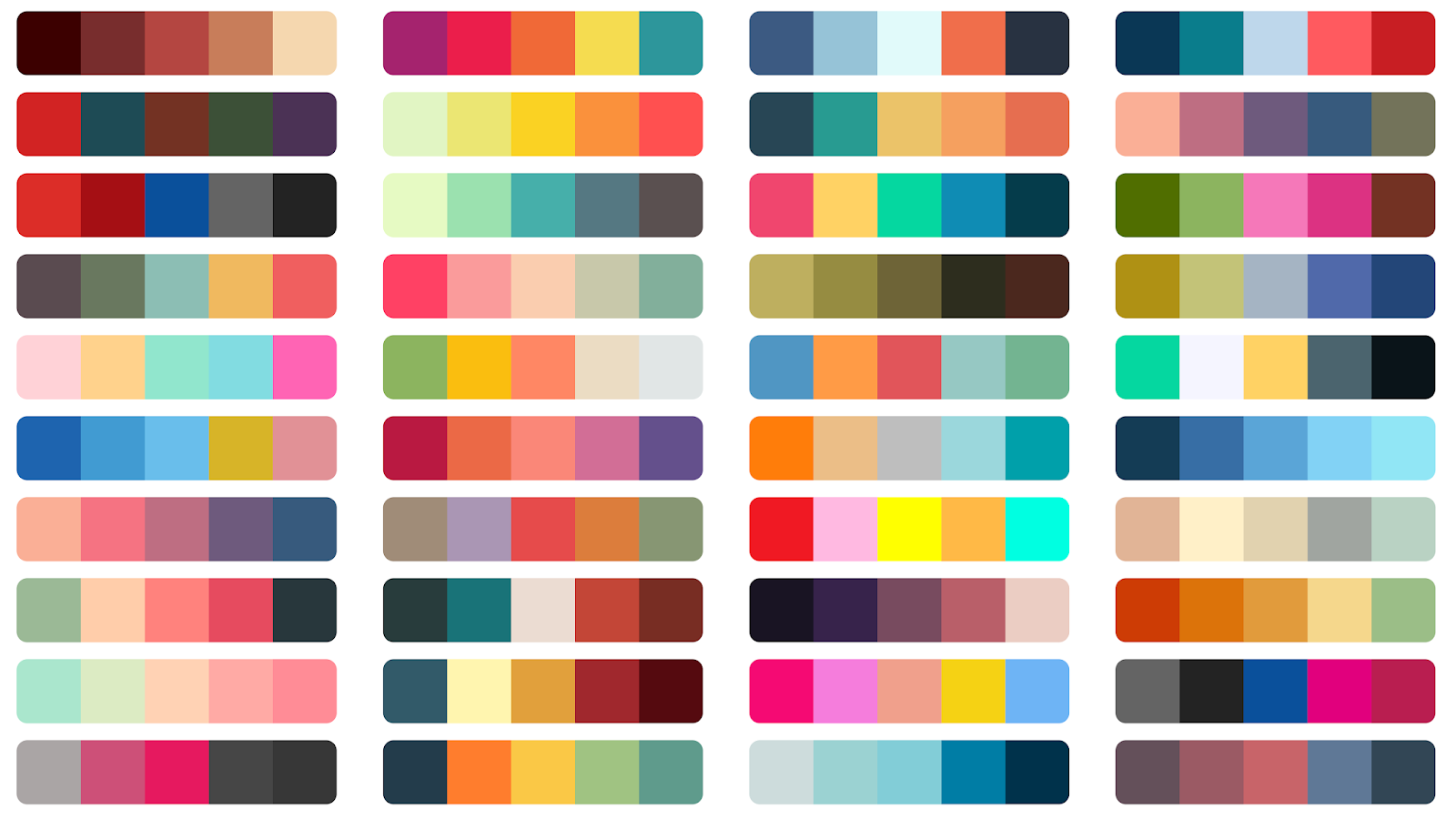 Datafam Colors A Tableau Color Palette Crowdsourcing Project The Flerlage Twins Analytics Data Visualization And Tableau