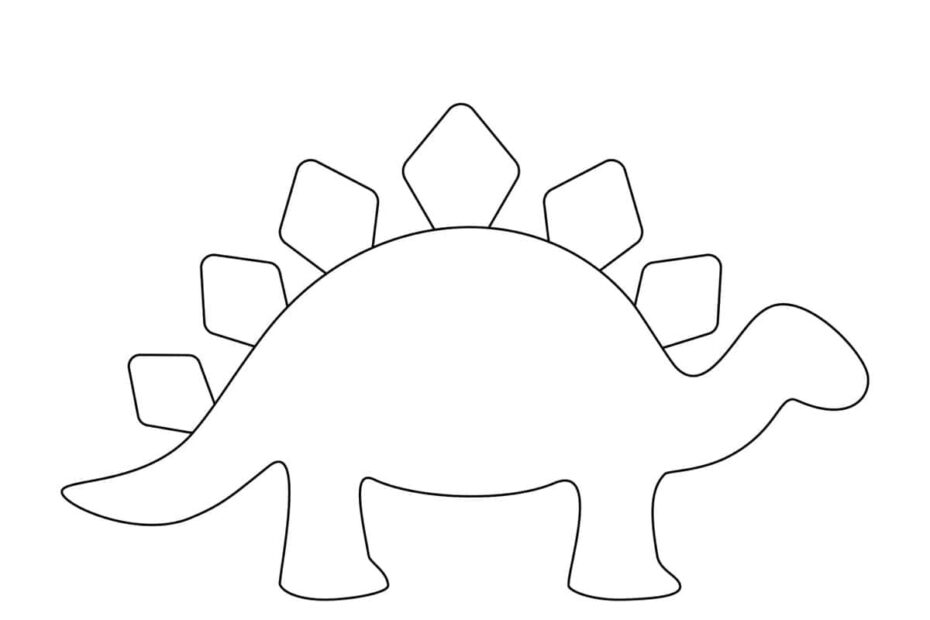 Dinosaur Coloring Pages Free Printable Childhood Magic