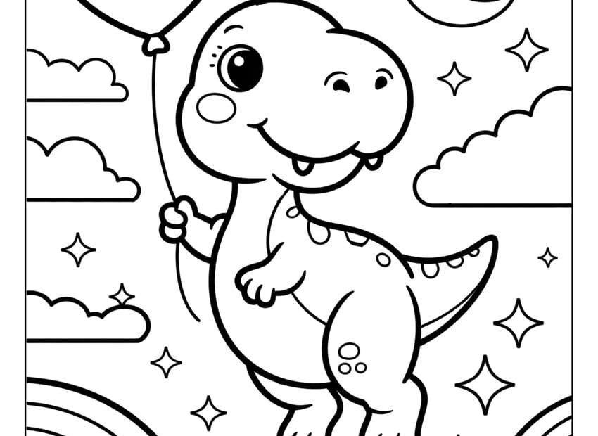 Dinosaur Coloring Pages Free Printables For All Ages