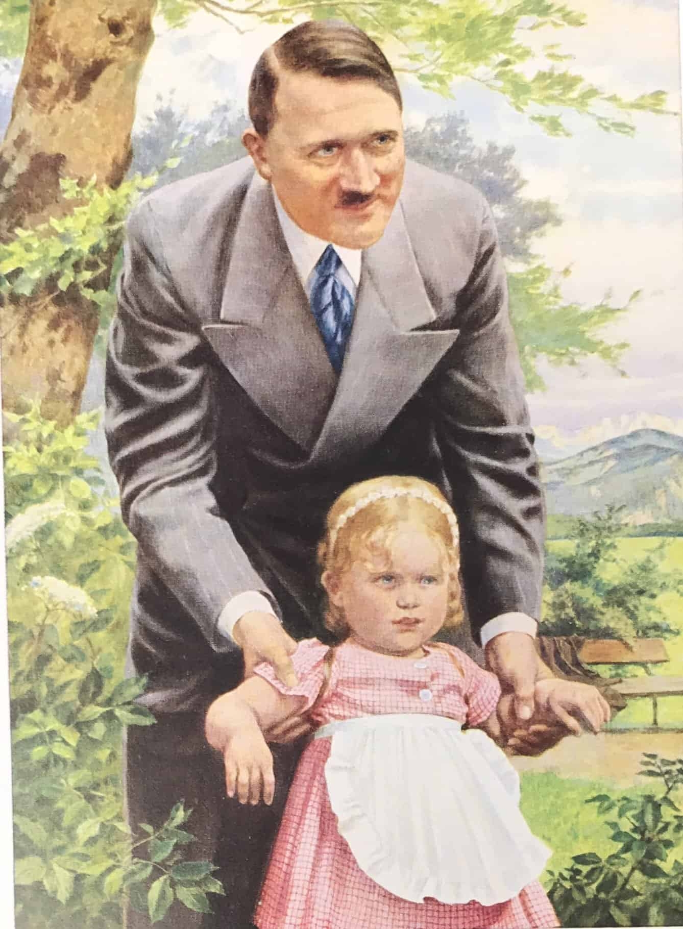 Discover Rare 1930s Hitler Color Postcard At Gettysburg