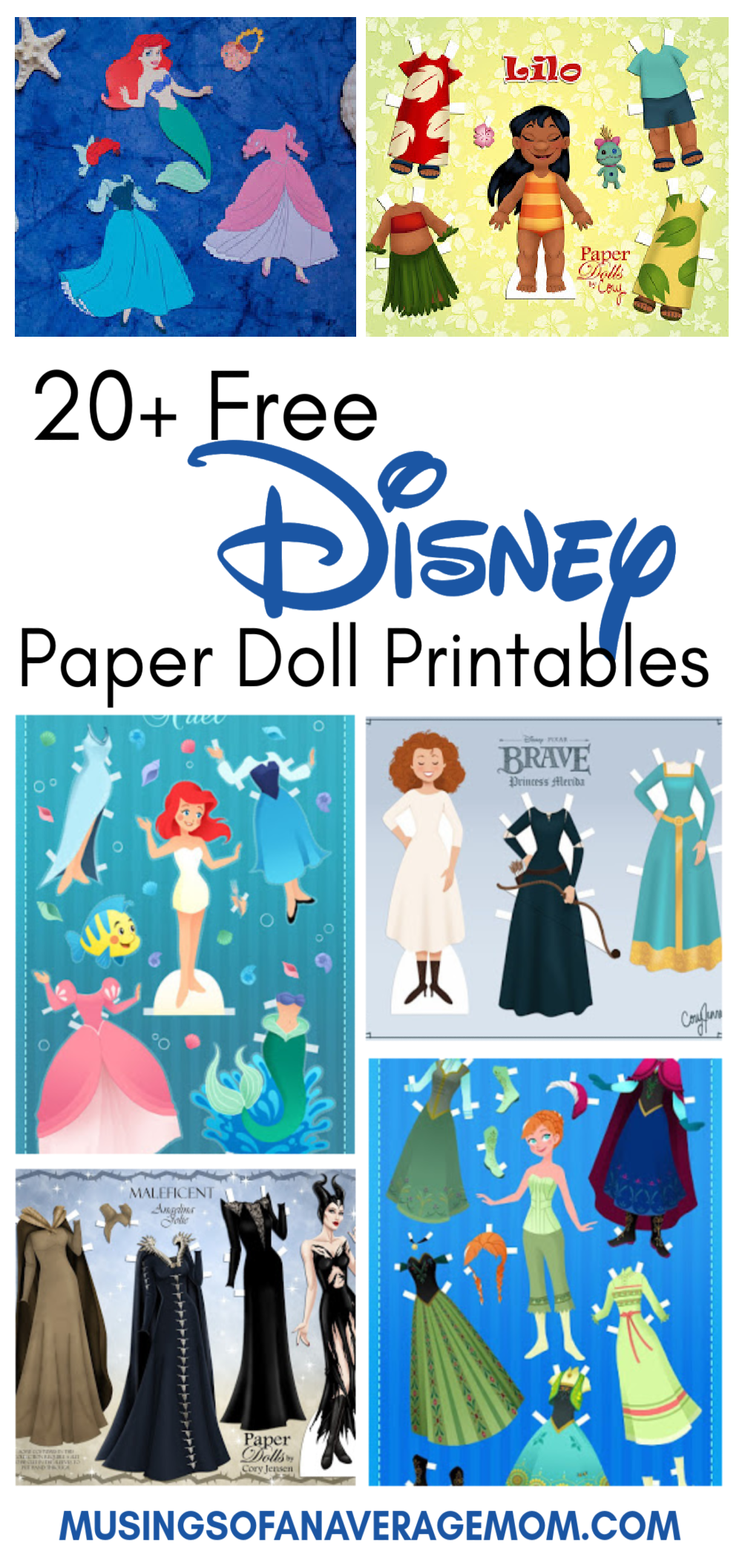 printable dress up paper dolls