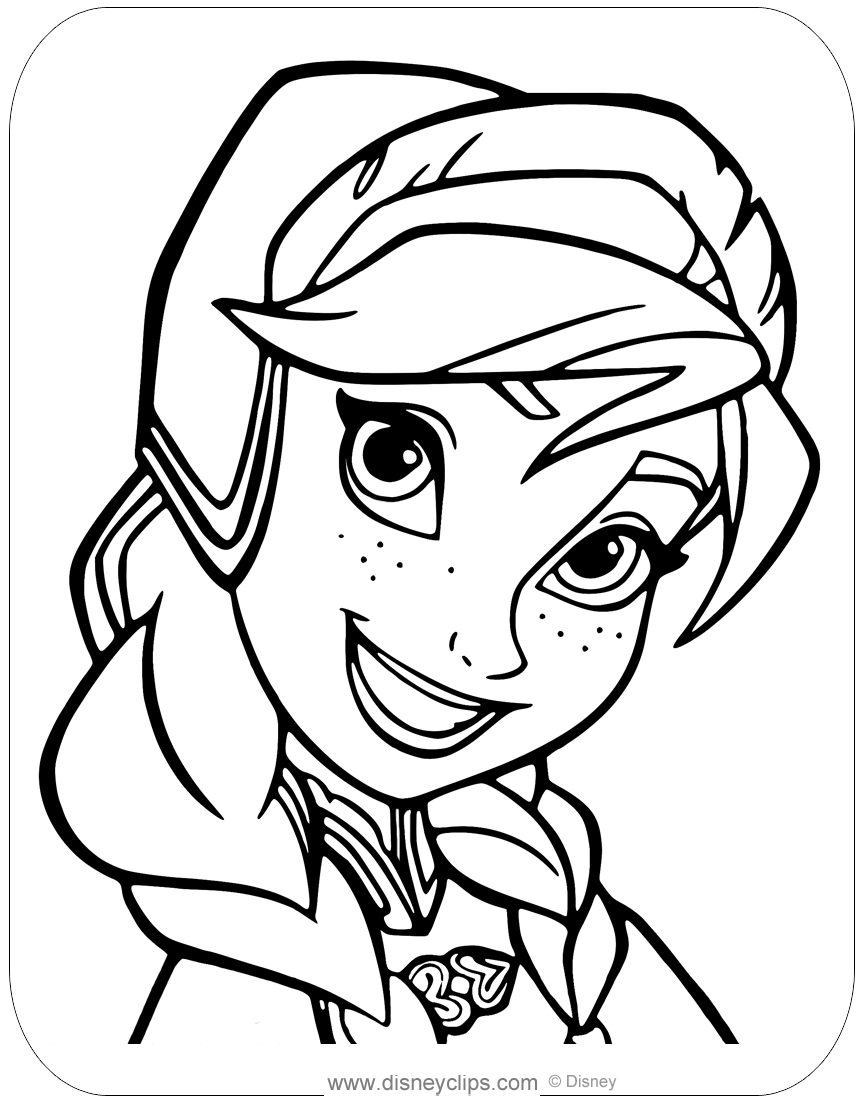 coloring pages frozen printable