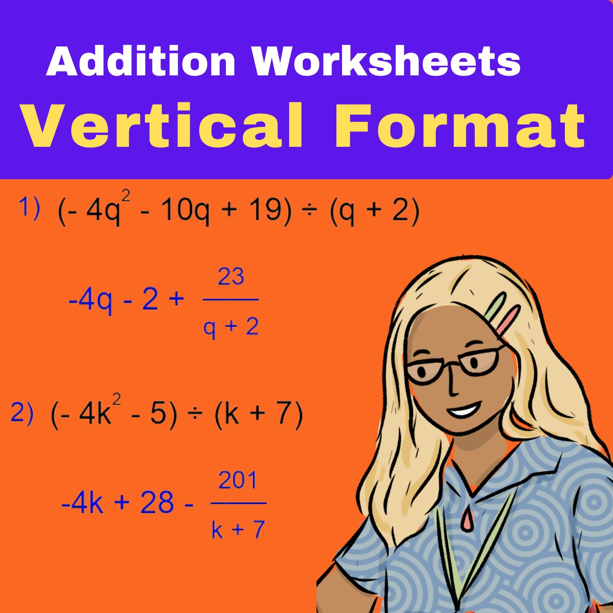 Dividing Polynomials Worksheets Divide Each Polynomial Algebra 1