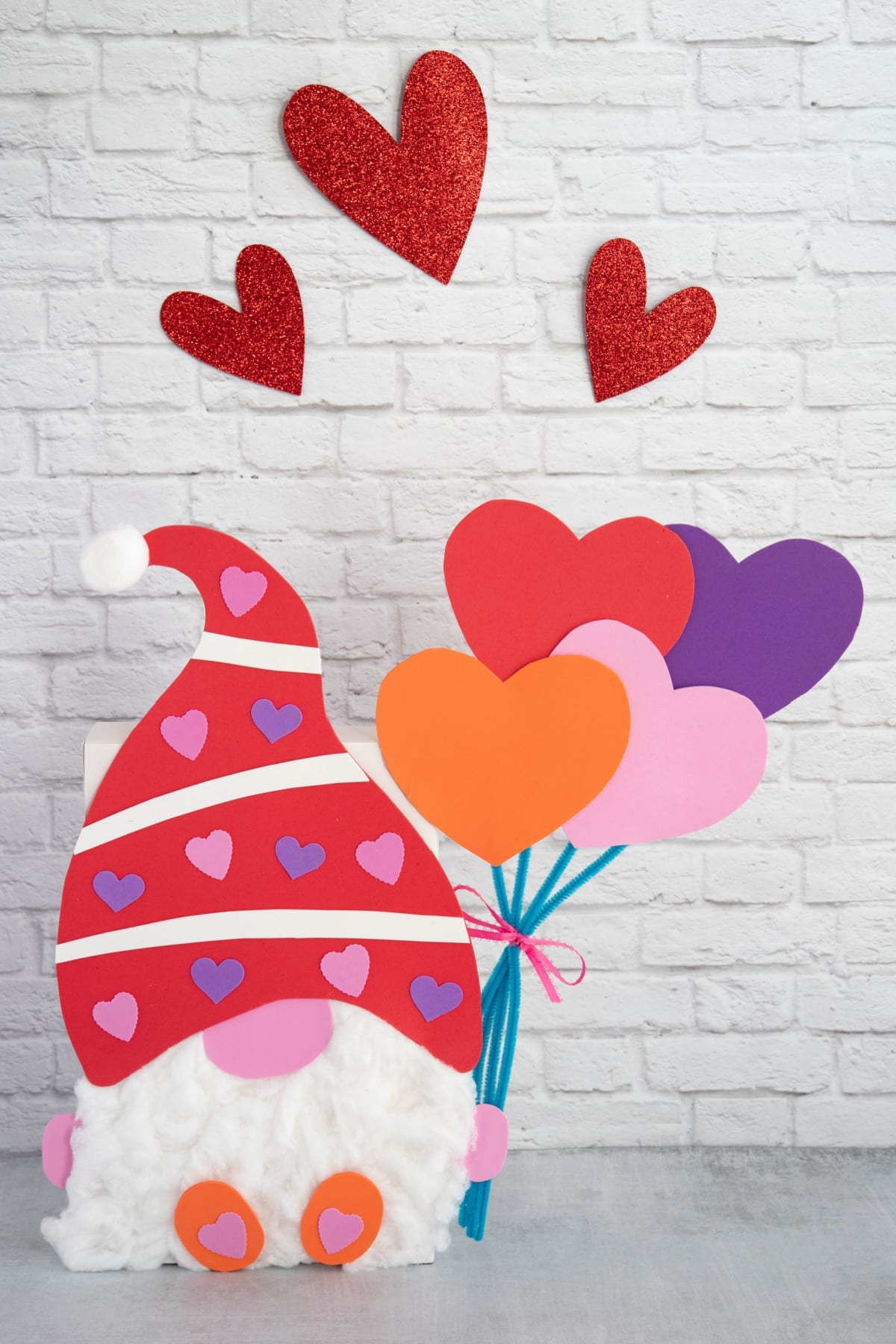 DIY Gnome Valentine Box with Printable Template Fun Money Mom