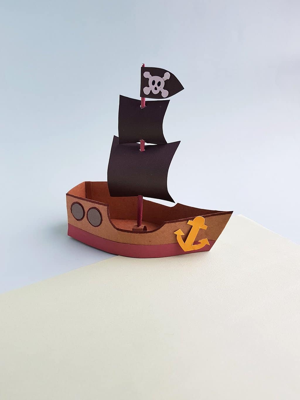 DIY Pirate Ship Craft For Kids Big Family Blessings