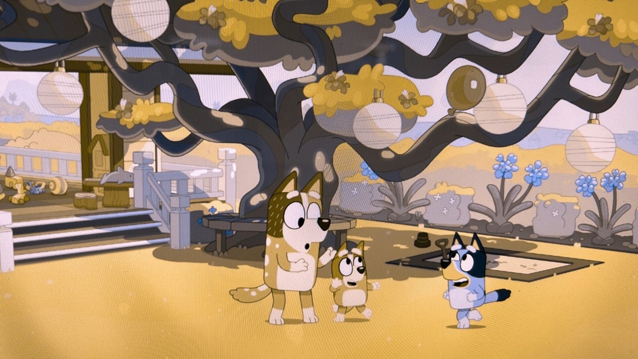 Do Dogs Love Bluey Fans Have A Theory About The Colors