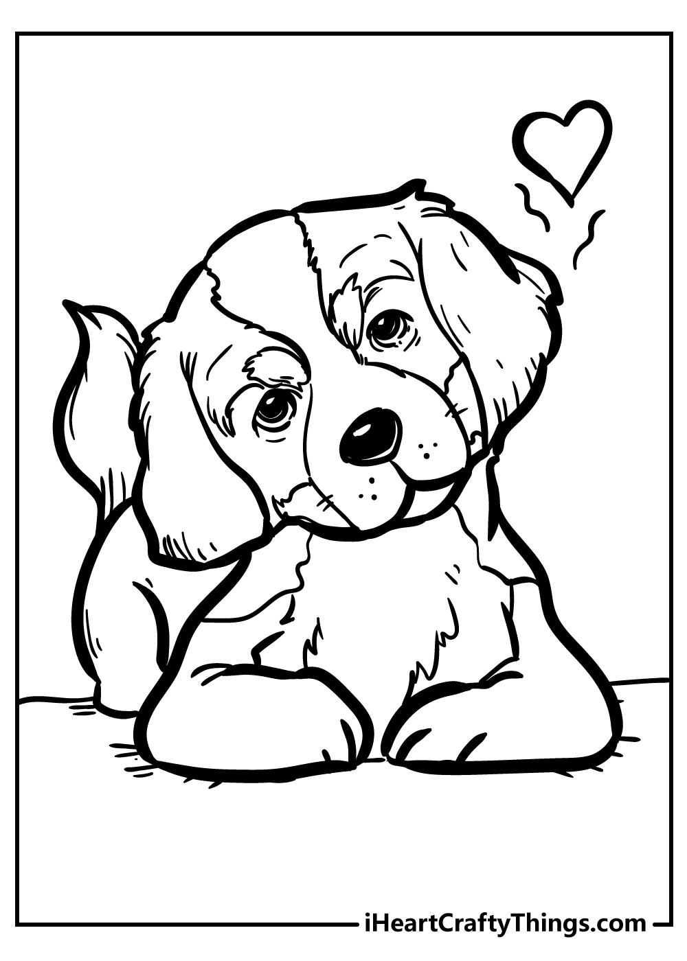 Dog Coloring Pages 100 Free Printables Worksheets Library