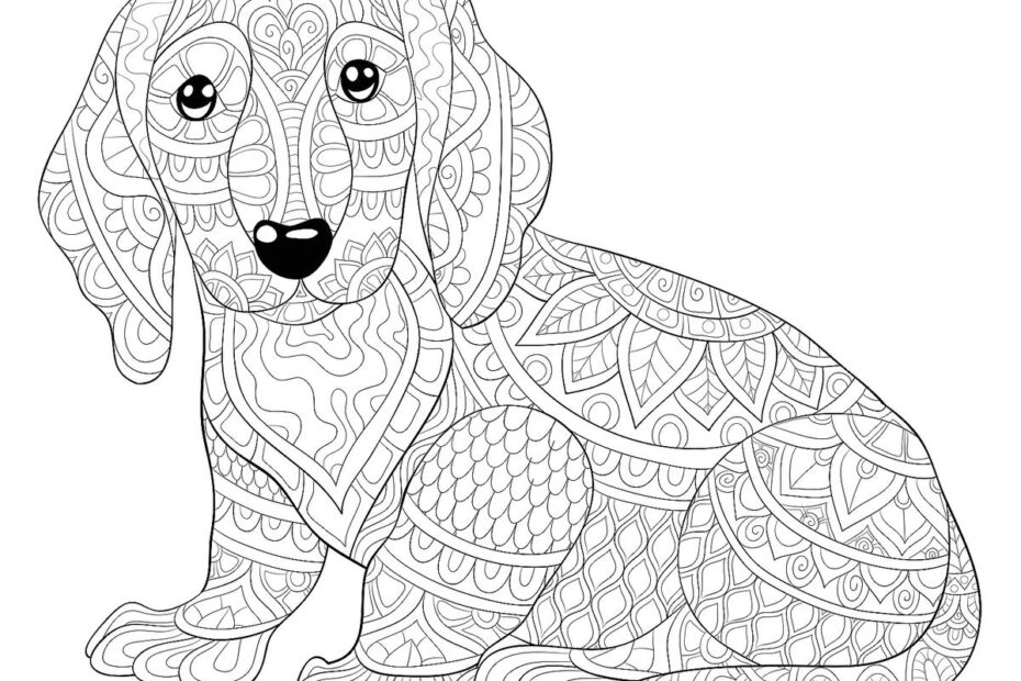 Dog Coloring Pages Free Printable Coloring Pages Of Dogs For Dog Worksheets Library