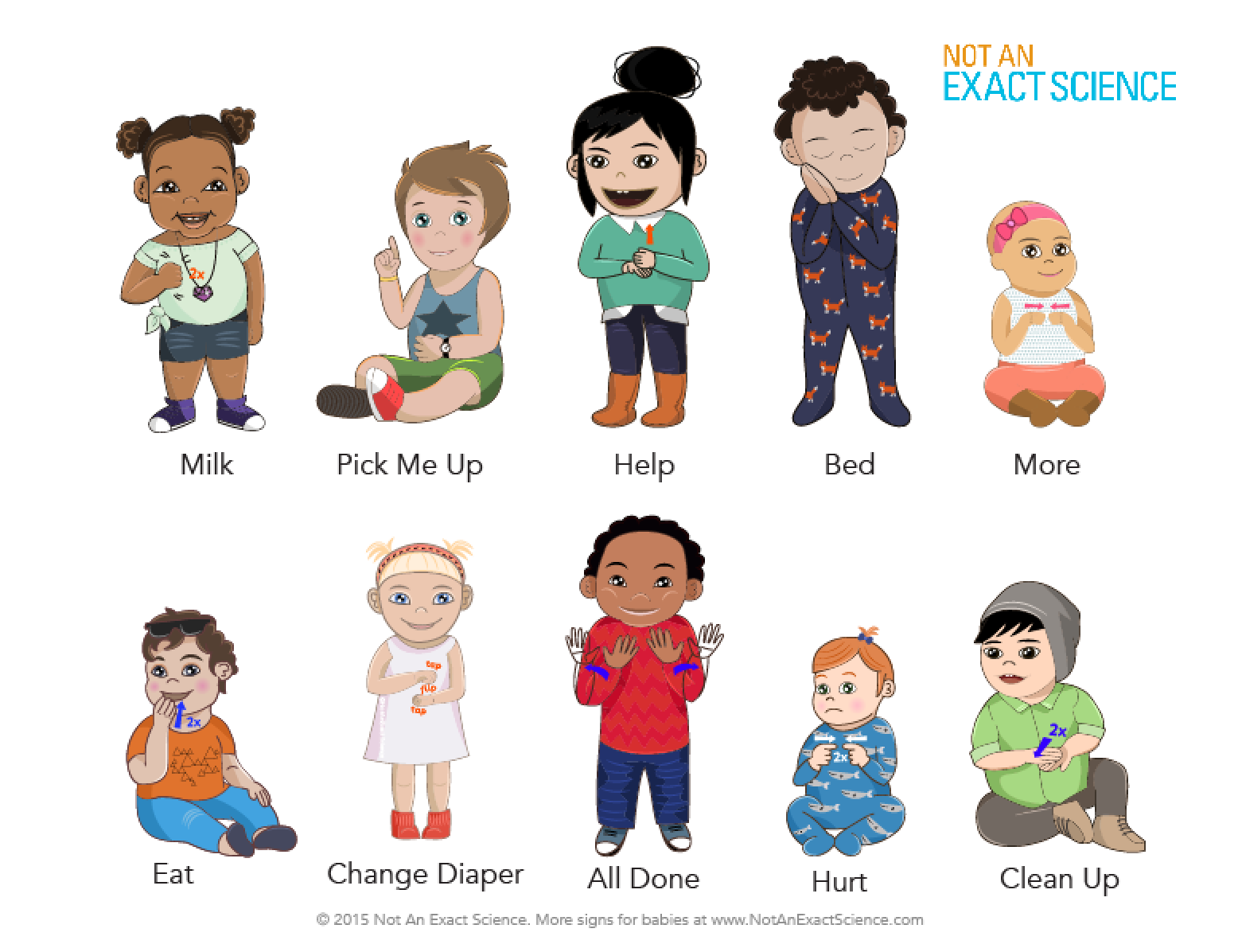 Dog In Baby Sign Language ASL