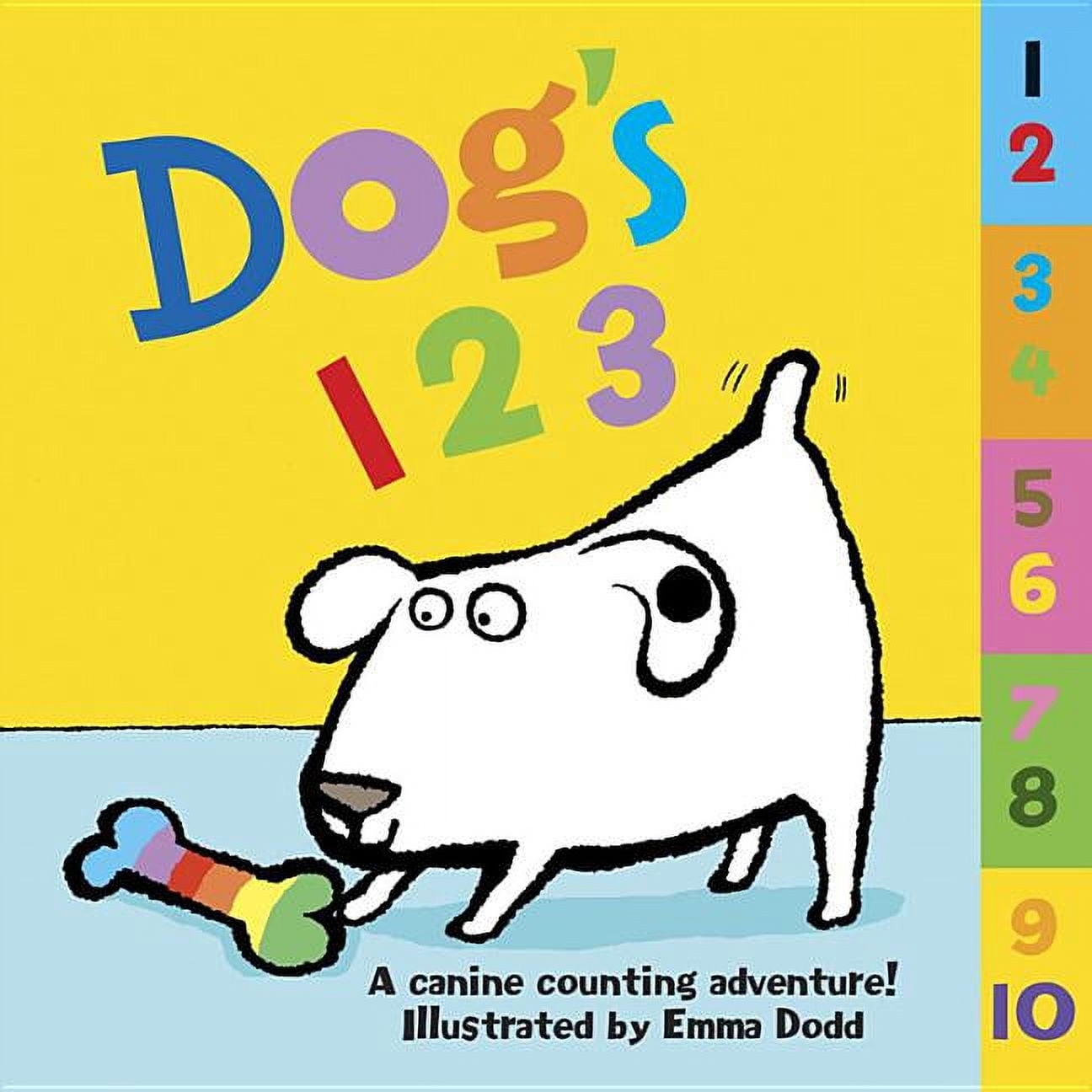 Dog s 123 A Canine Counting Adventure Board Book Walmart