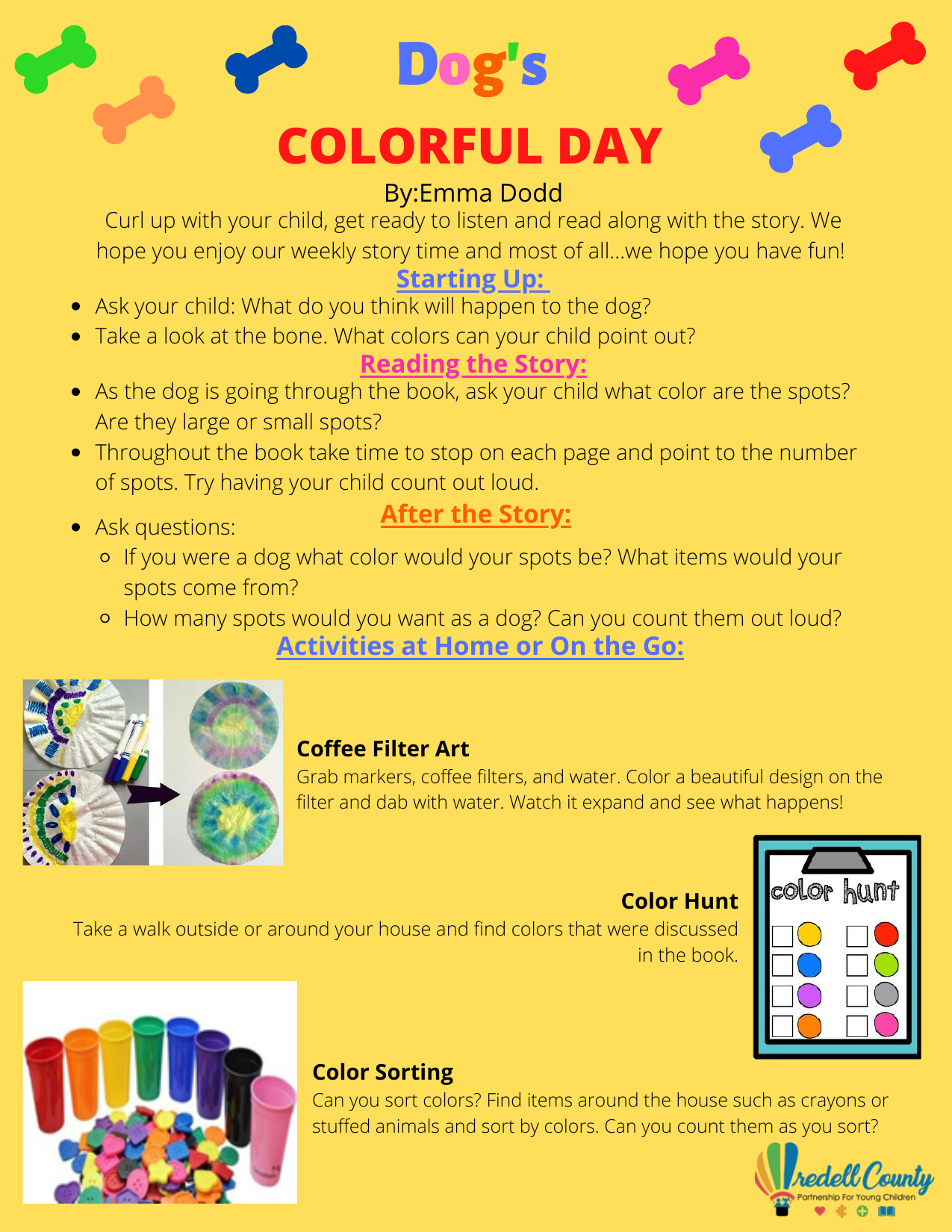 dog's colorful day book
