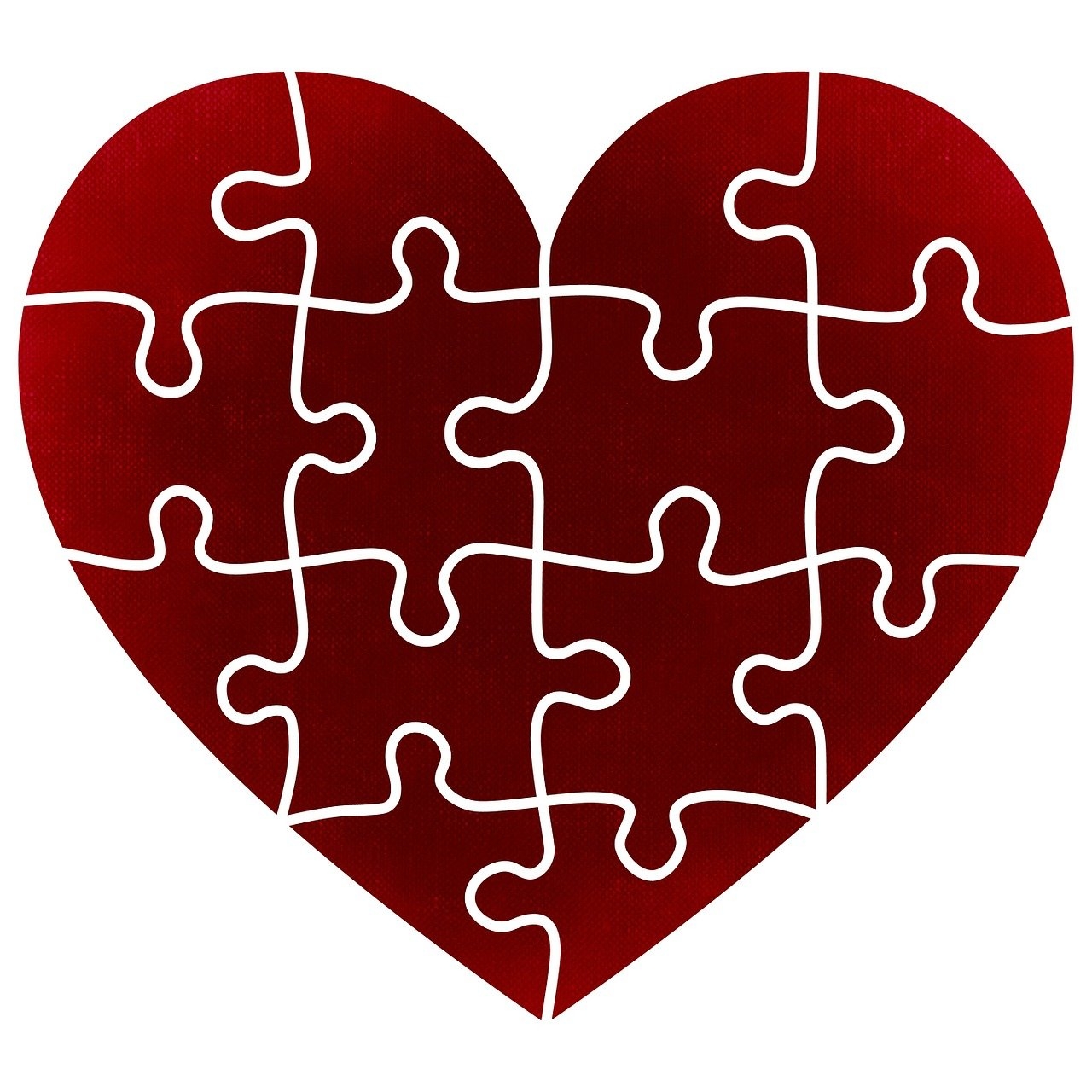 Download Heart Puzzle Puzzle Pieces Royalty Free Stock Illustration Image Pixabay