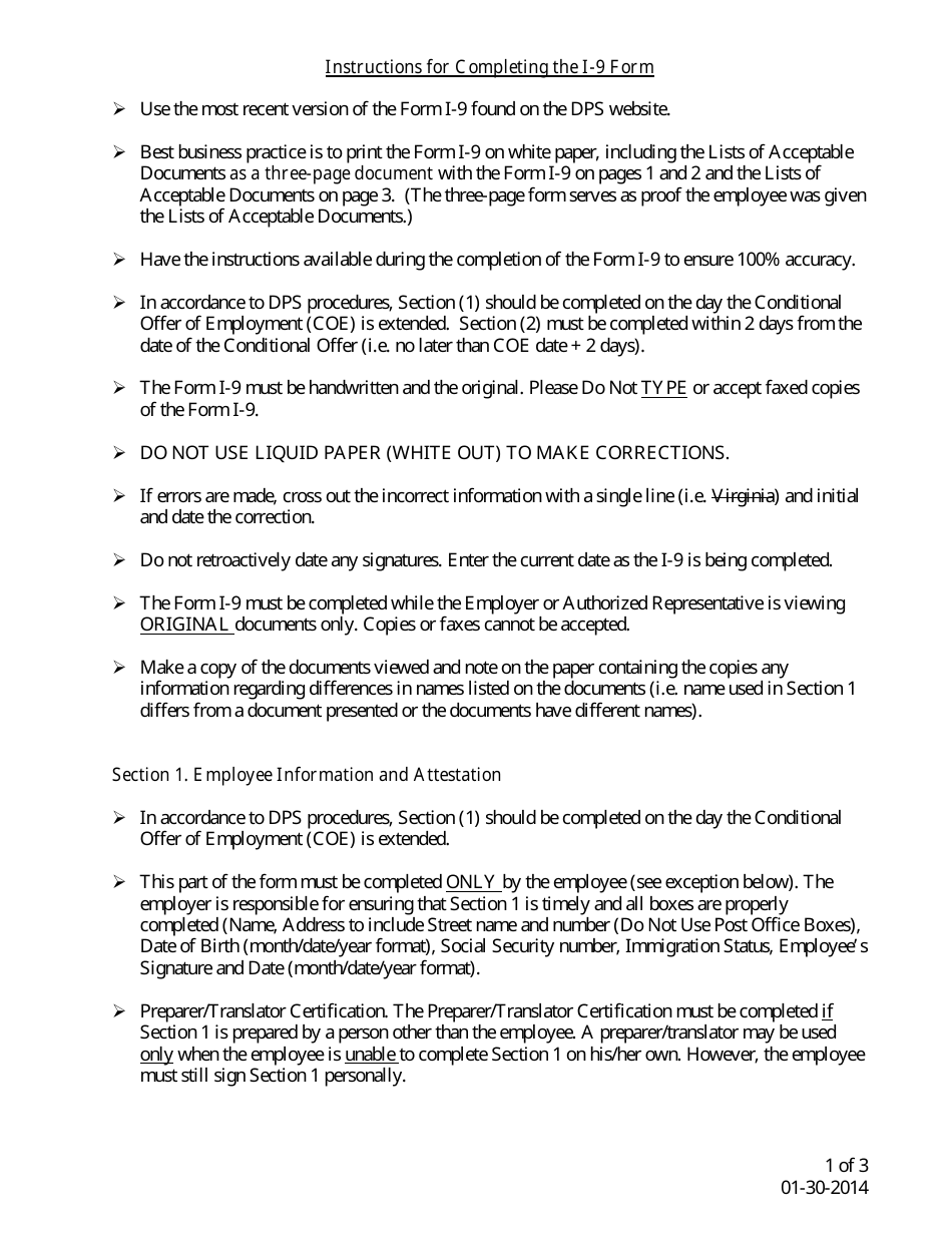 printable i-9 form
