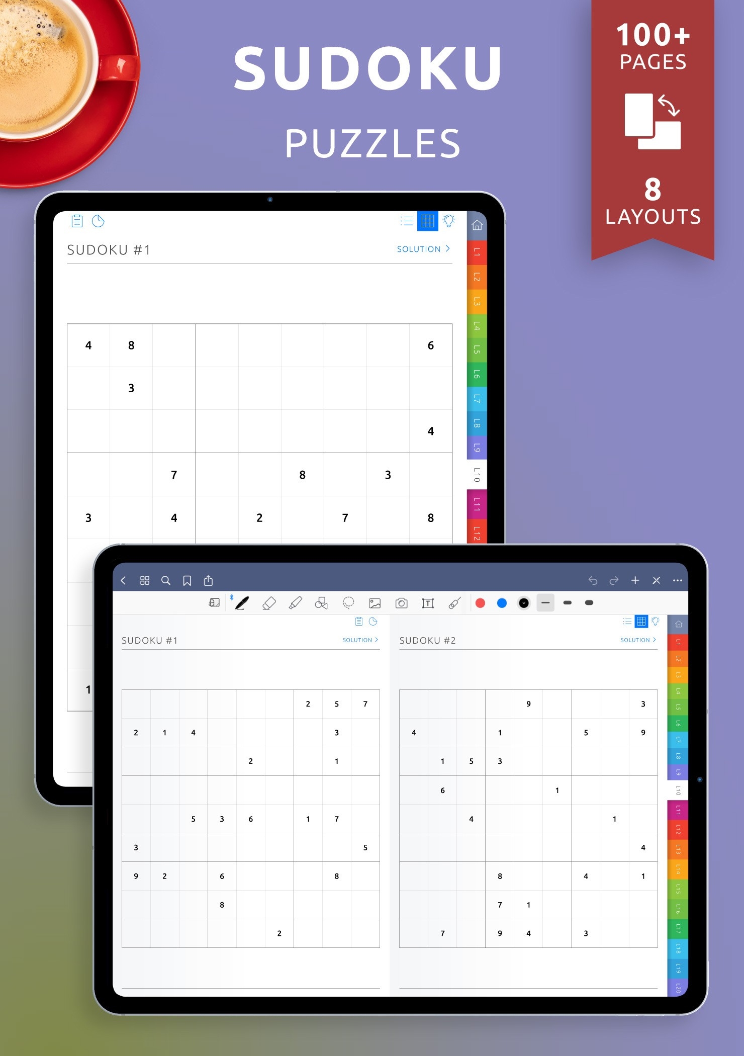 sudoku puzzles template