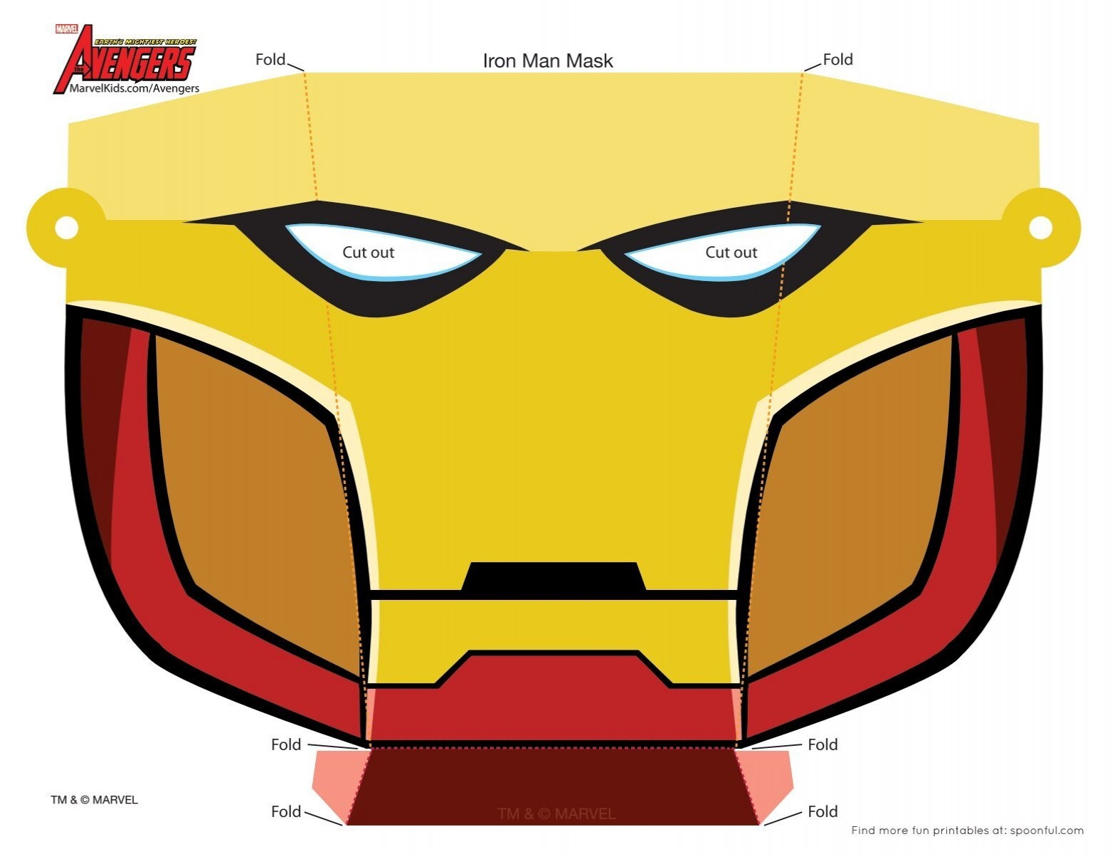 iron man printable