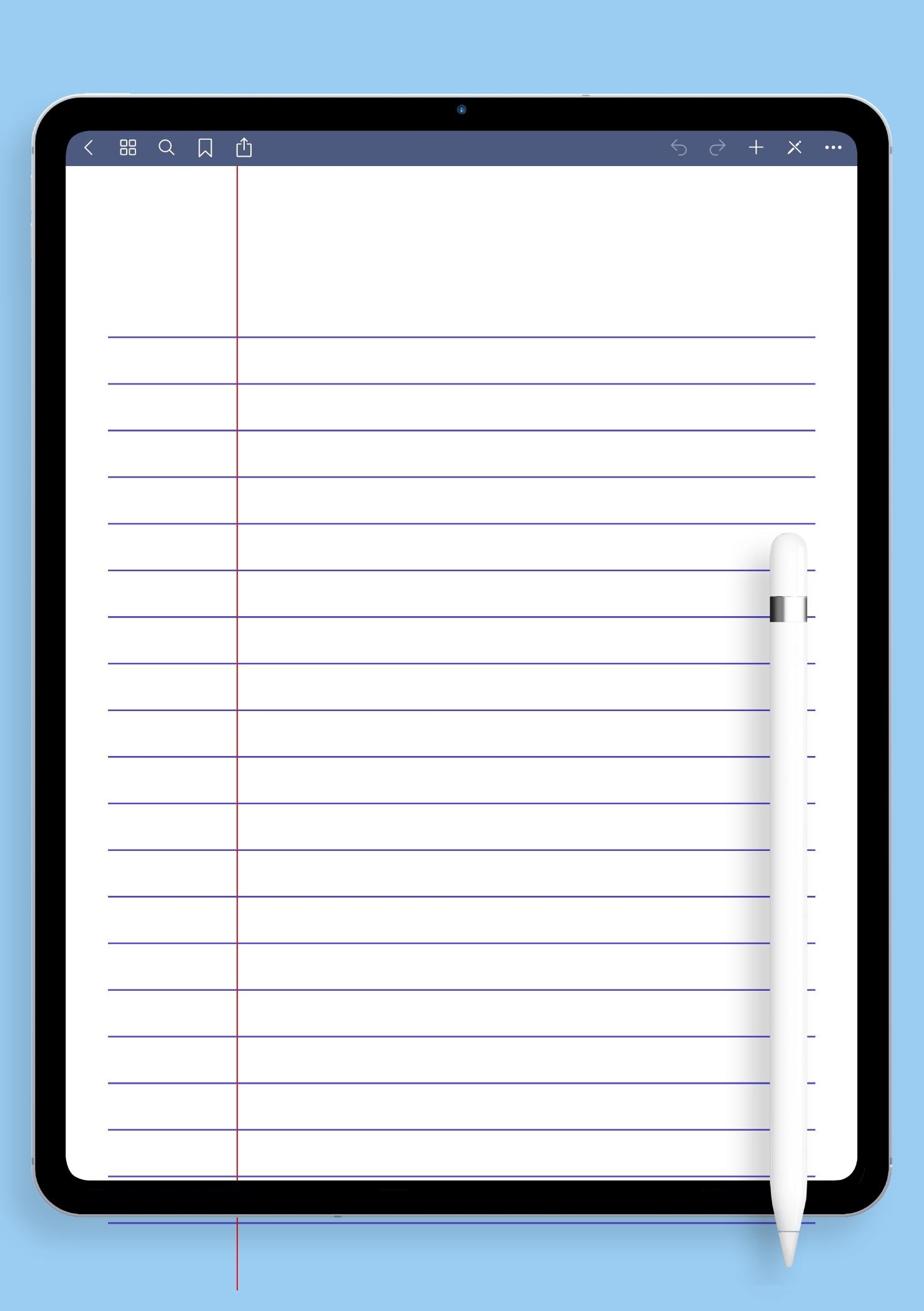 ipad template printable