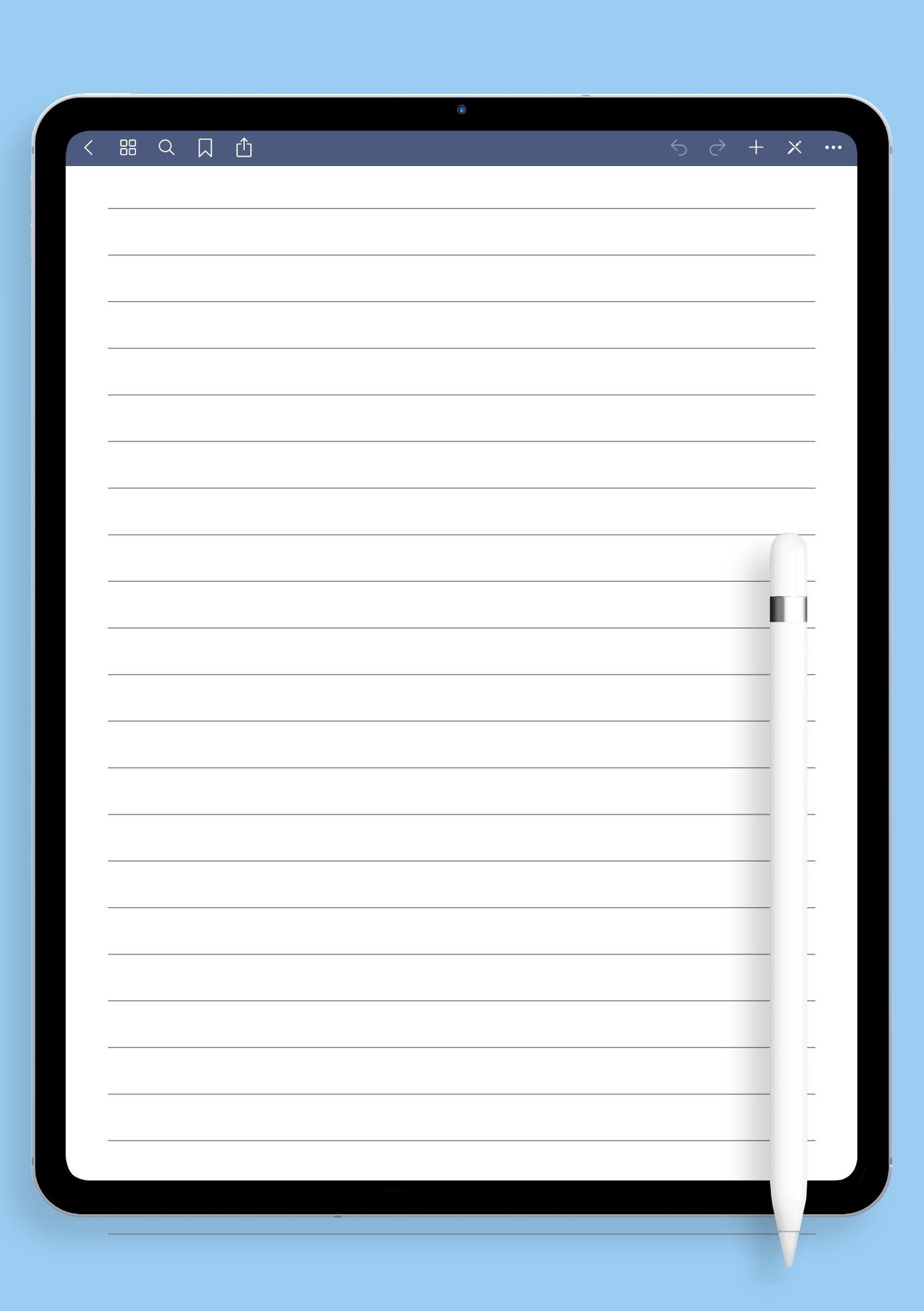 lined paper printable