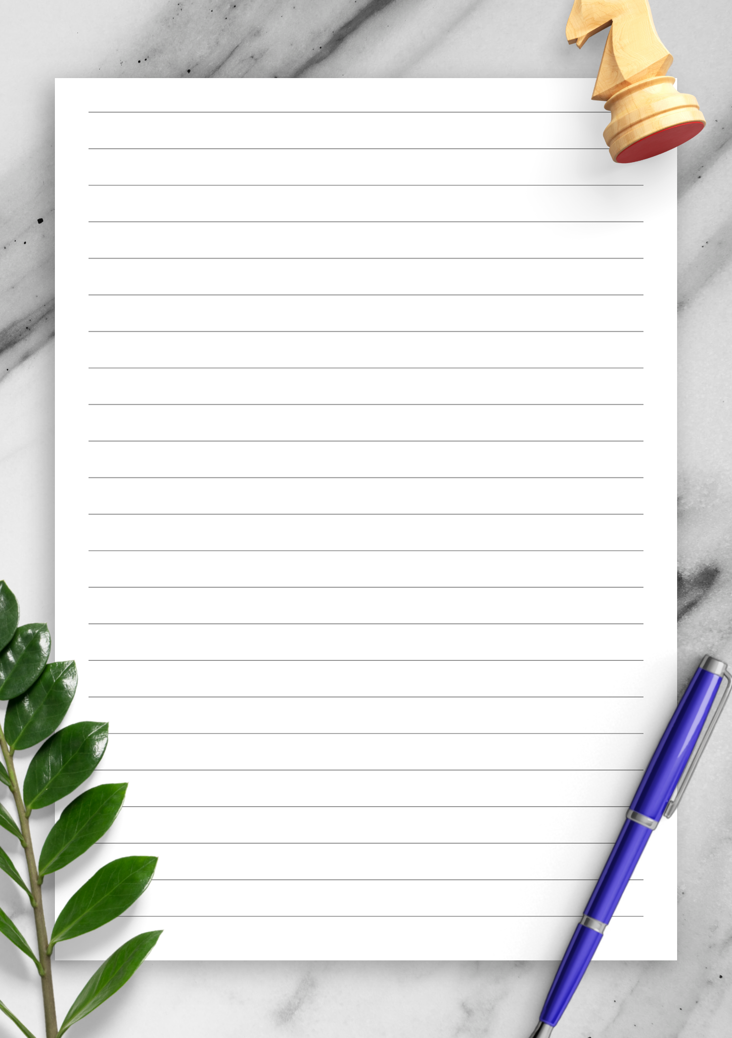 lined paper pdf printable
