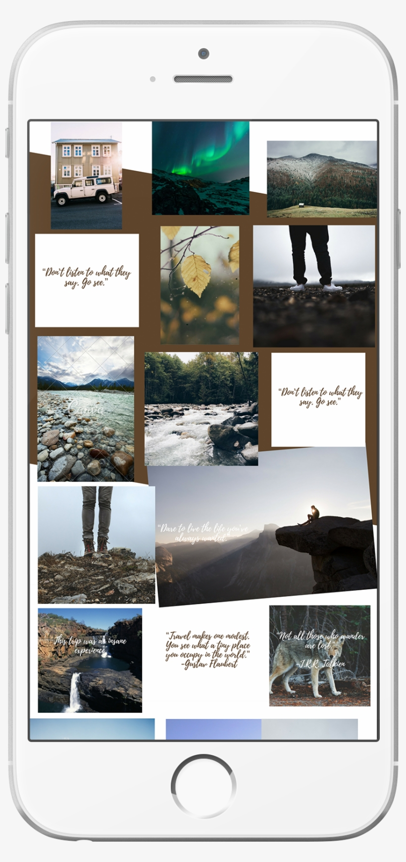Drag And Drop Instagram Grid Collage Template Grid Instagram Transparent PNG 1193x1997 Free Download On NicePNG