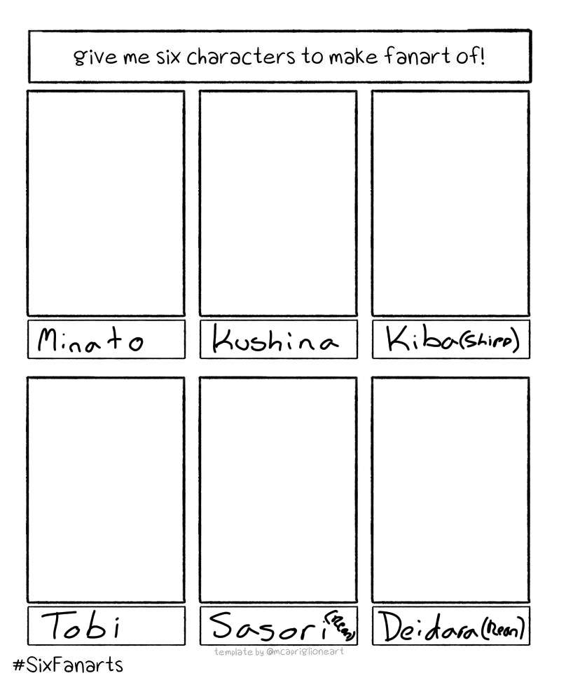 Drawing Template Naruto Amino