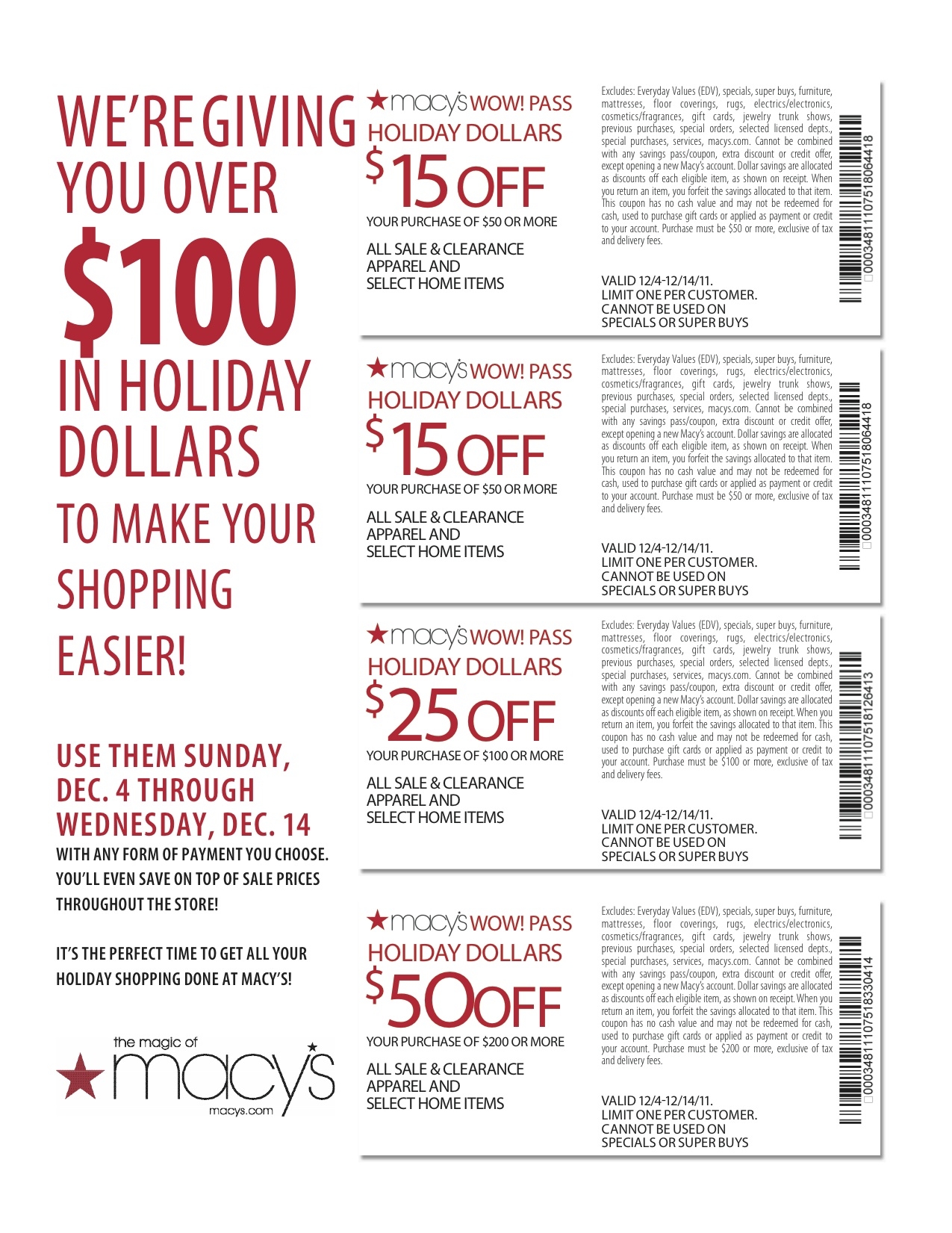 Dressbarn Coupons Printable Macys Coupon October 2020