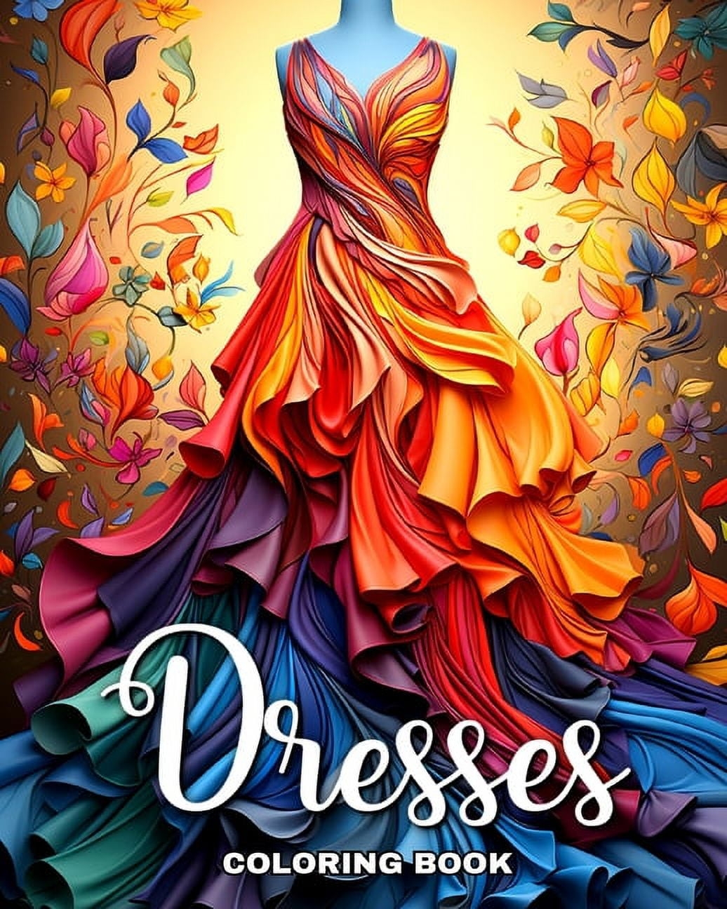 coloring pages dress