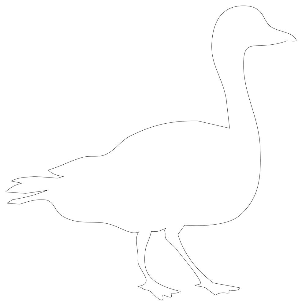 Duckling Template Printable Duck Outline Download Or Print