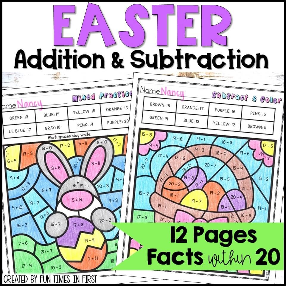 math worksheets to color