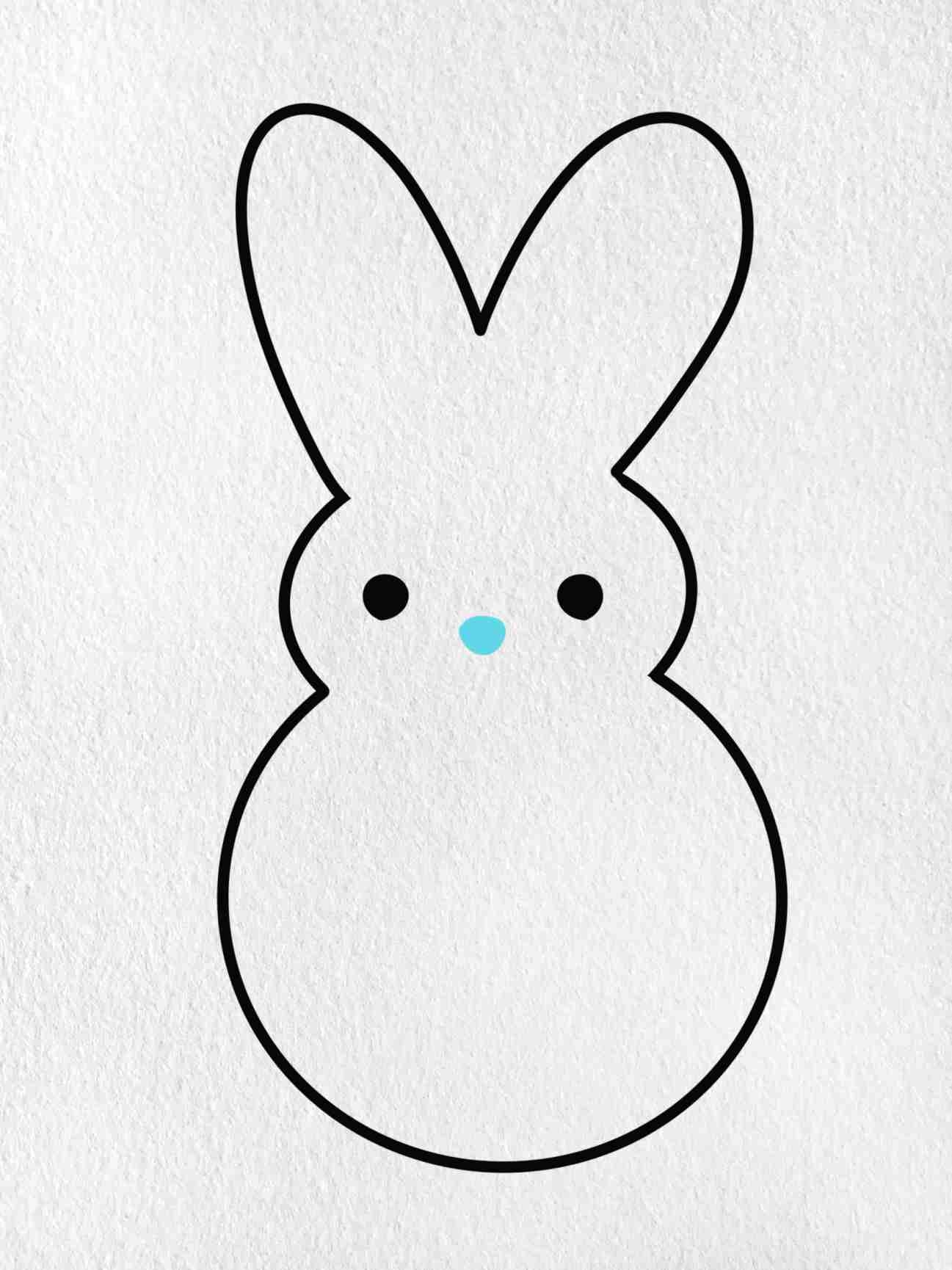peep template printable