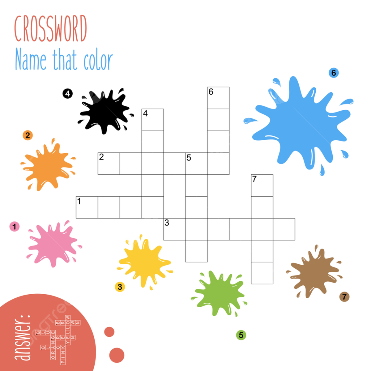 crossword puzzle template powerpoint