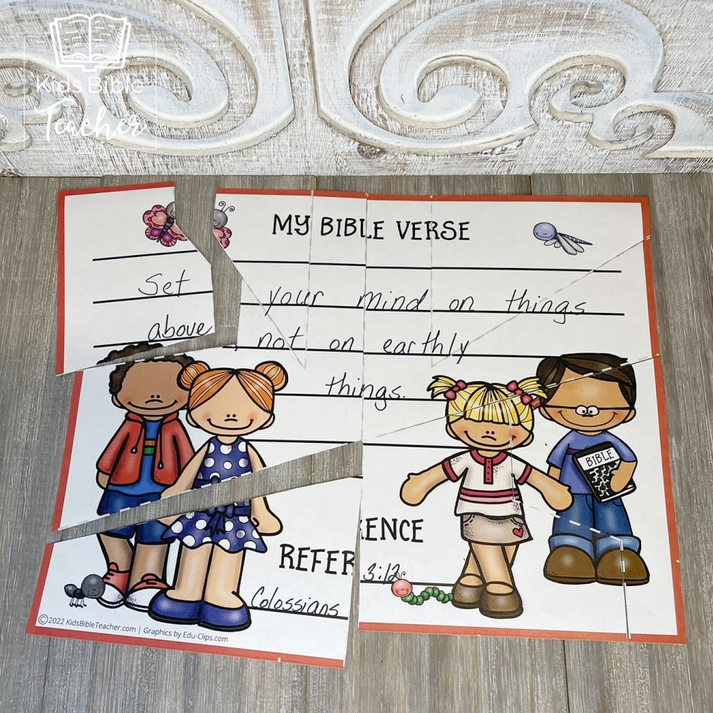 make scripture puzzle template